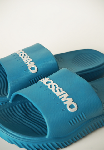 Mossimo Jeremy Blue Coral Men's Slides
