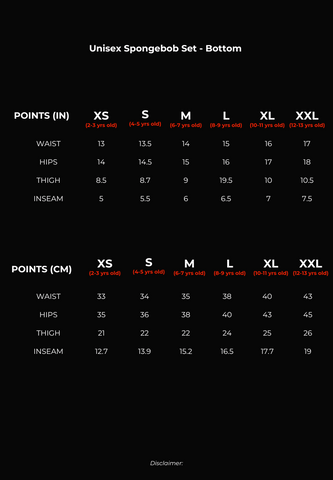 Mossimo Kids Black Unisex Spongebob Hoodie & Jogger Set For Girls For Boys