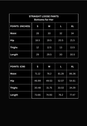 Mossimo Agatha Black Straight Loose Garterized Trouser