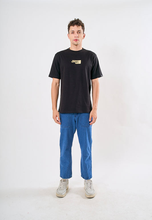 Mossimo Ignatius Medium Blue Loose Fit Denim Utility Jeans