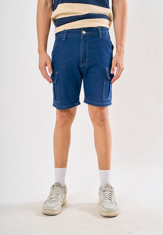 Mossimo Brannon Medium Blue Cargo Shorts