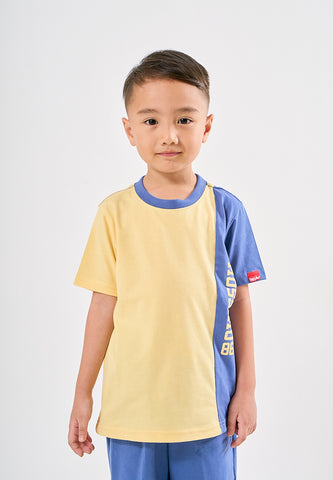 Mossimo Kids Niko Yellow Blue Short Set