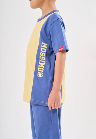 Mossimo Kids Niko Yellow Blue Short Set