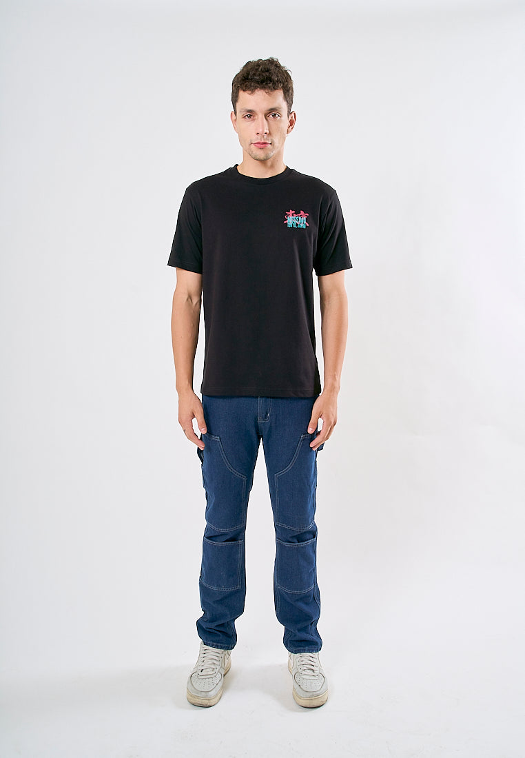Mossimo Alonzo Black Comfort Fit Tee