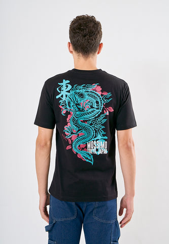 Mossimo Alonzo Black Comfort Fit Tee