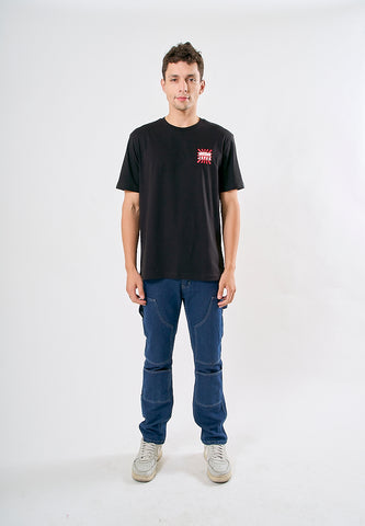 Mossimo Arkie Black Modern Fit Tee