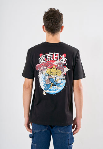 Mossimo Arkie Black Modern Fit Tee