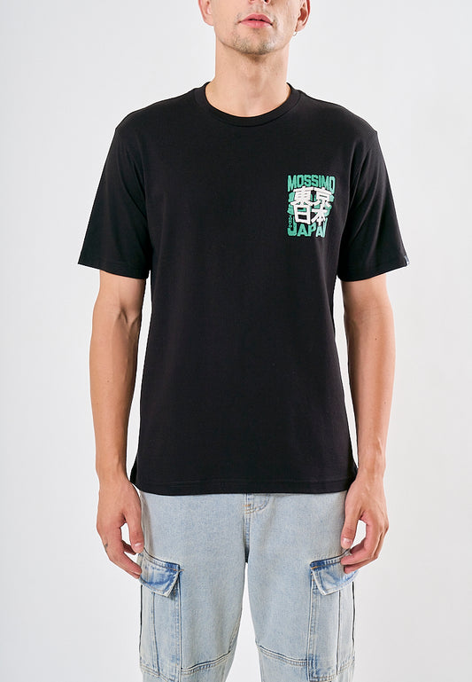 Mossimo Andrei Black Comfort Fit Tee