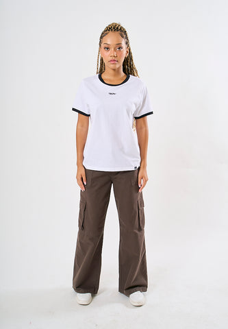 Mossimo Crissa White Classic Fit Tee