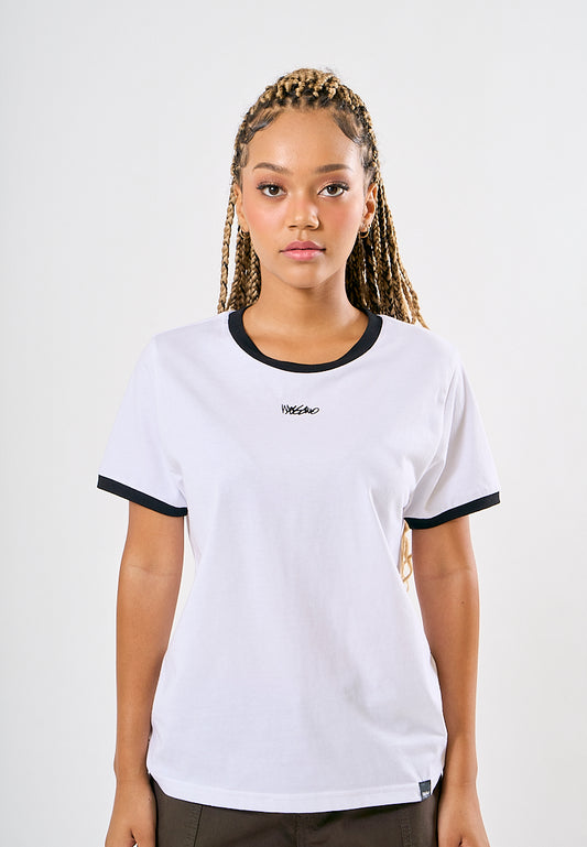Mossimo Crissa White Classic Fit Tee