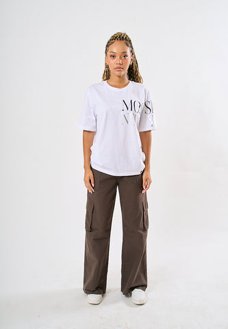 Mossimo Aira White Modern Fit Tee