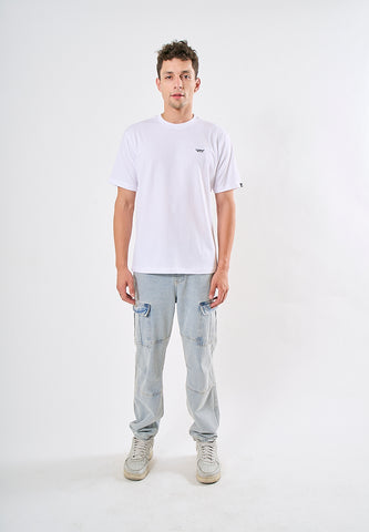 Mossimo Carlos White Comfort Fit Tee