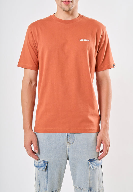 Mossimo Carl Nutshell Brown Comfort Fit Tee