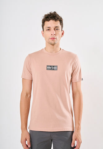 Mossimo Marvin Light Pink Muscle Fit Tee