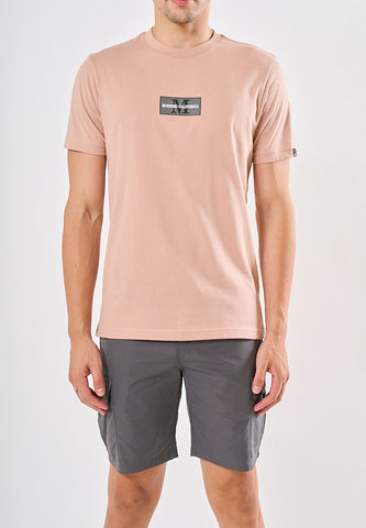 Mossimo Marvin Light Pink Muscle Fit Tee