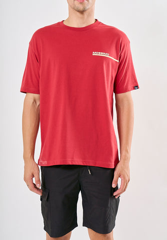 Mossimo Zyrus Chili Red Urban Fit Tee