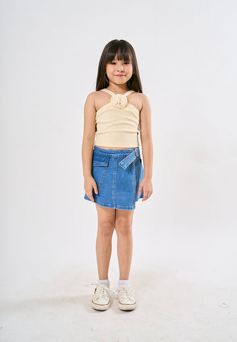 Mossimo Kids Lizette Beige Halter Top