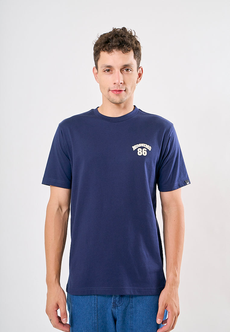 Mossimo Mark Navy Blue Comfort Fit Tee