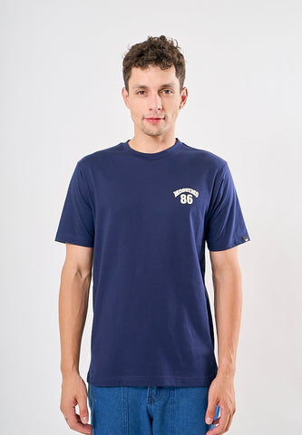 Mossimo Mark Navy Blue Comfort Fit Tee