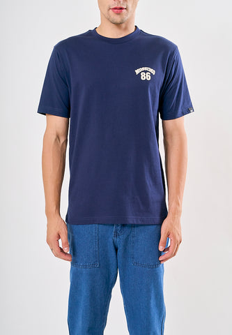 Mossimo Mark Navy Blue Comfort Fit Tee