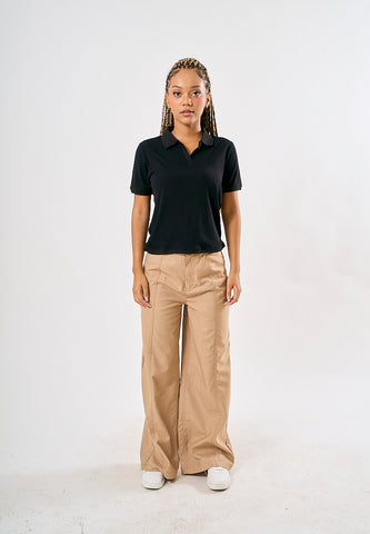 Mossimo Vina Khaki Straight High Trousers
