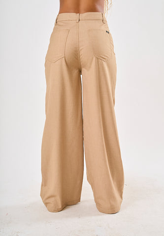 Mossimo Vina Khaki Straight High Trousers