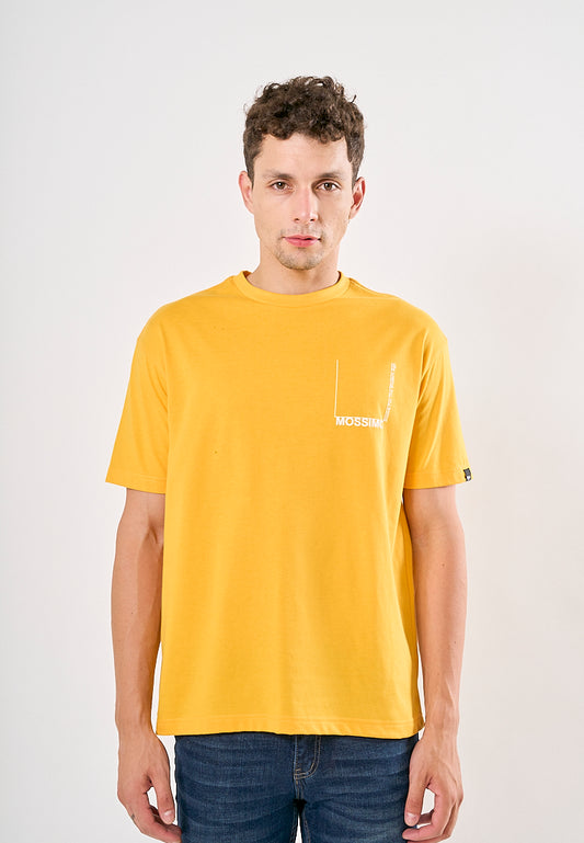 Mossimo Andrew Yellow Urban Fit Tee