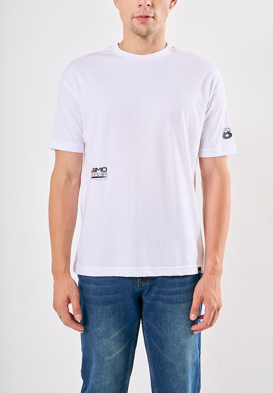 Mossimo Sam White Urban Fit Tee