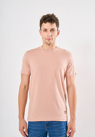 Mossimo Neil Light Pink Muscle Fit Tee