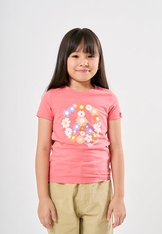 Mossimo Kids Maris Light Pink Graphic Tshirt