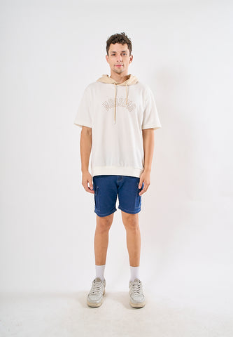 Mossimo Maverick White Oversized Hoodie