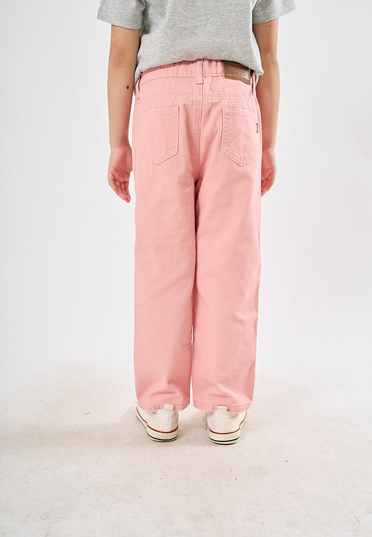 Mossimo Kids Cristela Pink Washed Loose Jeans