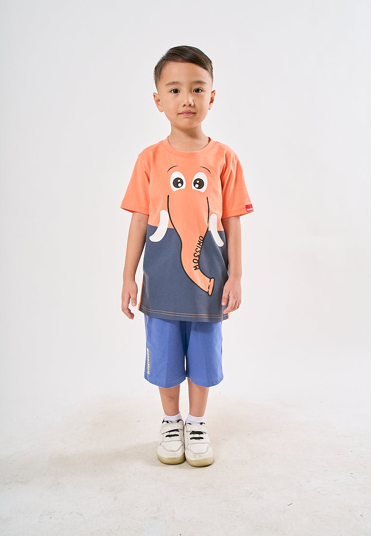 Mossimo Kids John Apricot Orange Graphic Tshirt