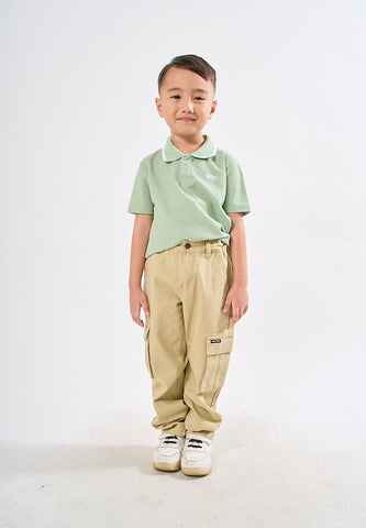 Mossimo Kids Kristoffer Beige Six Pocket Cargo Pants