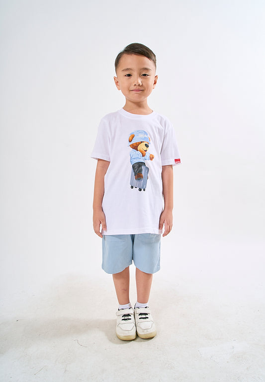 Mossimo Kids Aldwin Blue Patch Pocket Shorts