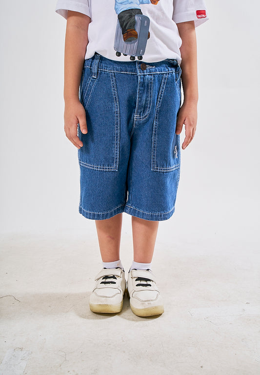 Mossimo Kids Rusty Light Blue Denim Bermuda Shorts