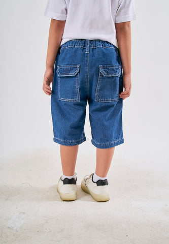 Mossimo Kids Rusty Light Blue Denim Bermuda Shorts