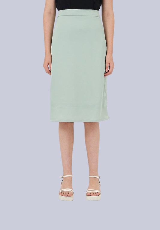 Mossimo Zel Light Green Pencil Skirt