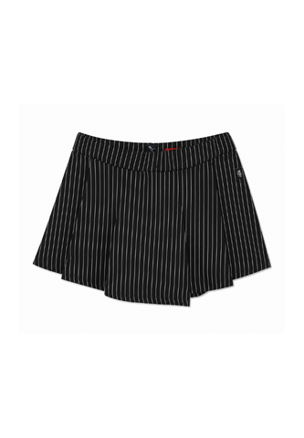 Mossimo Kids Black Pinstripe Bermuda Skort - For Girls
