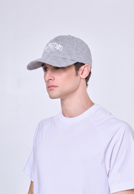 Mossimo Heather Gray Baseball Cap w/ 3D Embroidery For Men
