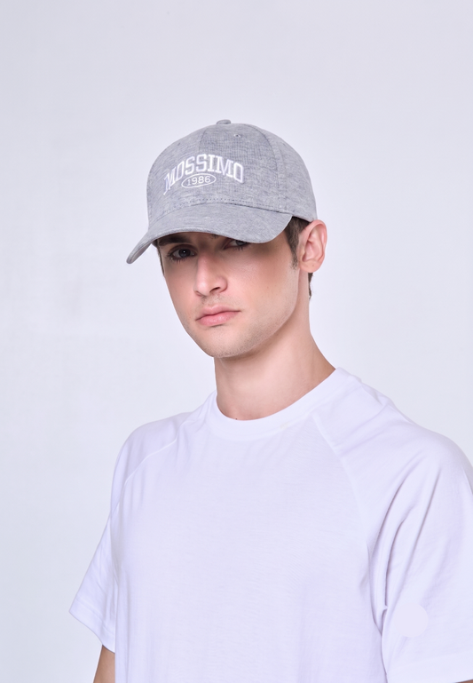 Mossimo Heather Gray Baseball Cap w/ 3D Embroidery For Men