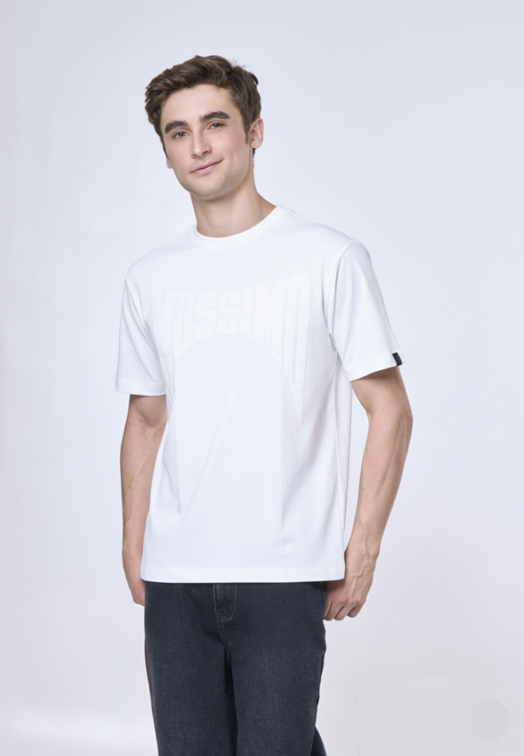 Mossimo Niko White Comfort Fit Tee