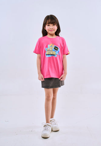 Mossimo Kids Raspberry Spongebob Basic Tshirt w/ DTF For Girl For Boy Unisex