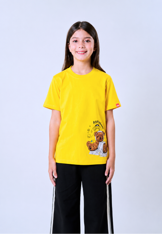 Mossimo Kids Unisex Mossybear 2 Astro Embossed Tshirt - For Kids