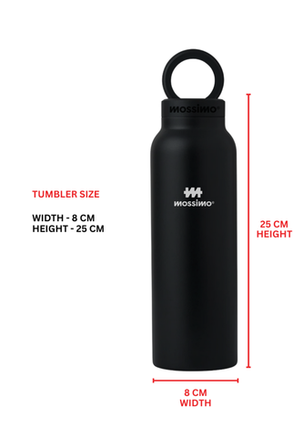 Mossimo Black Tumbler w/ Magnetic Phone Holder