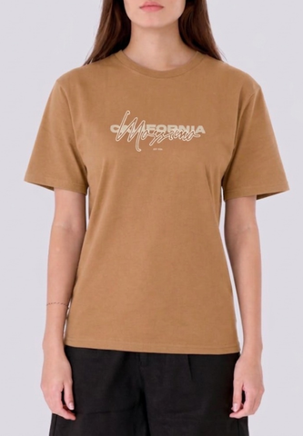 Mossimo Alina Pale Brown Modern Fit Tee For Women