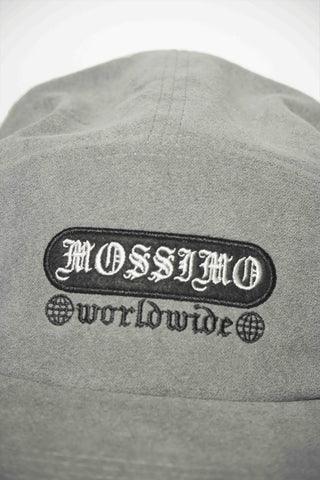 Mossimo Light Gray Baseball Cap with Direct Embroidery and Flet