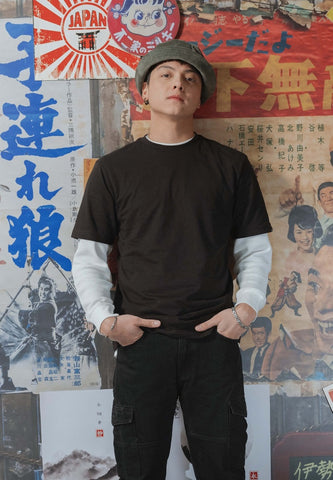 Mossimo Gekko Black Comfort Fit Tee