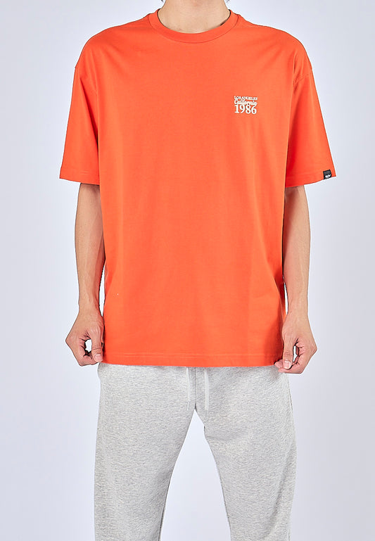 Mossimo Archie Orange Urban Fit Tee