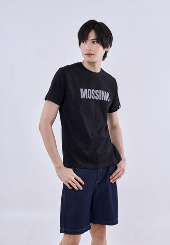 Mossimo Emmett Black Muscle Fit Tee For Men